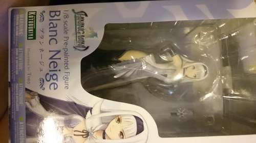 Anime figure Kotobukiya Shining Wind blanc Neige 1/8