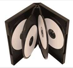 **SPECIAL!** NOW R3.50 EACH! 6 CD/DVD EMPTY CASE. SPECIAL!!! BUY 1 TO 5, - PAY SHIPPING FOR 1 ONLY.