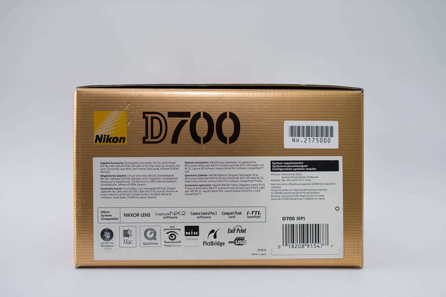 Nikon D700 DSLR Camera