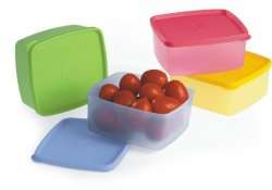TUPPERWARE FIESTA SQUARES *** CRAZZY R1 Auction**