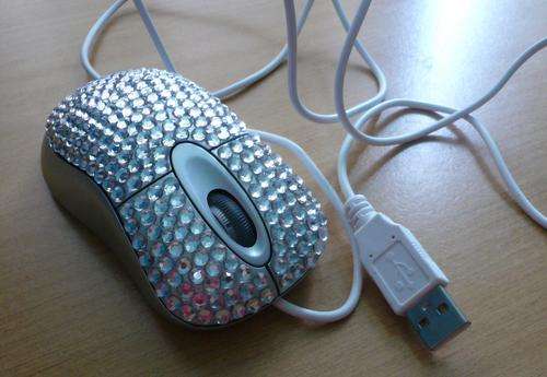 Bling USB Optical Mouse (Crystals)