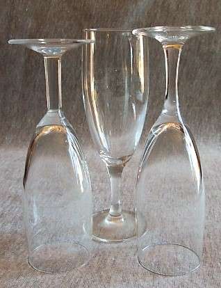 Assorted Champagne Glasses