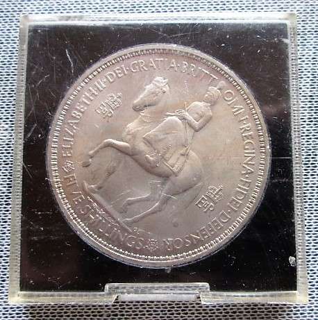 Five Shilling Elizabeth II DEI Gratia Britt