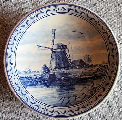 Delft Plate - Small Wall Hanging