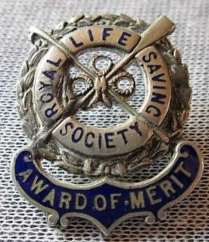 Royal Life Saving Society - Award of Merit