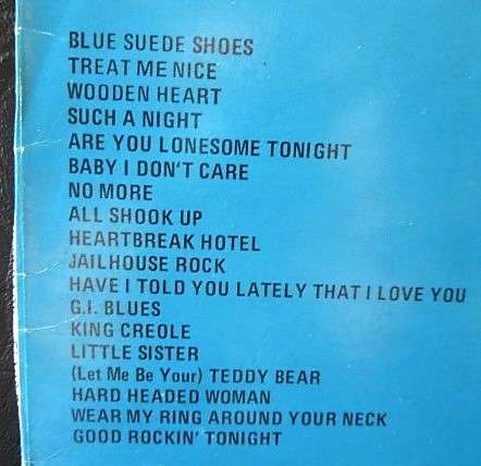 Elvis Presley - Rock Is Back (Camden LSS 141)