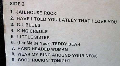 Elvis Presley - Rock Is Back (Camden LSS 141)