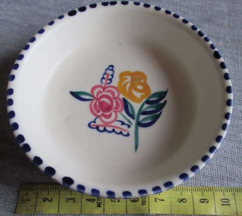 Poole Flower Plate