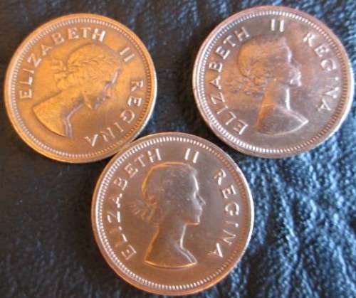 South Africa 1/4d 1955 / 1959