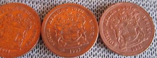 One Cent 1991/93 /96 /2000/01 (Lot)