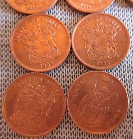 One Cent 1991/93 /96 /2000/01 (Lot)
