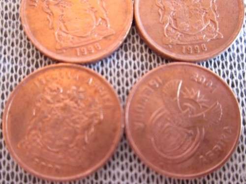 One Cent 1991/93 /96 /2000/01 (Lot)