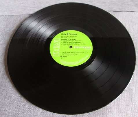 JIM REEVES - 1960 ACCORDING TO MY HEART (INTS 1013) VINYL LP RECORD - S190