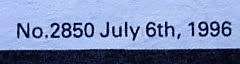 Dandy No 2850 July 6th 1996