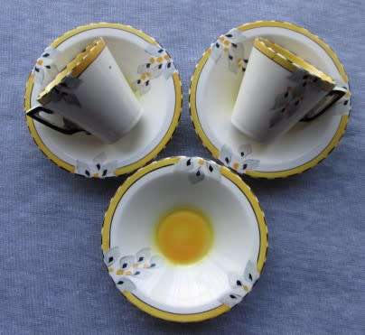 Burleigh Ware Tea Cups and Saucers