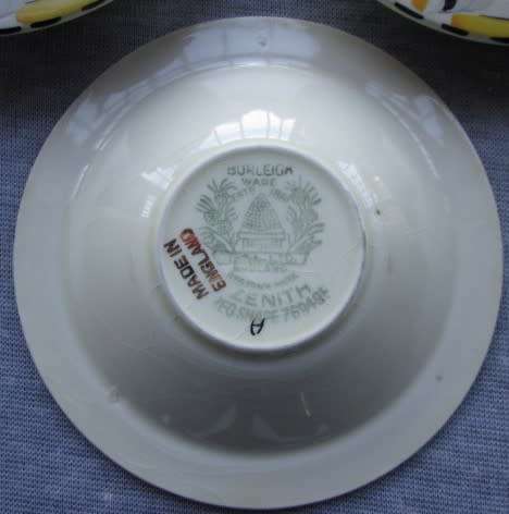 Burleigh Ware Tea Cups and Saucers