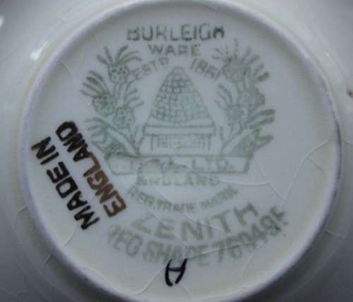 Burleigh Ware Tea Cups and Saucers