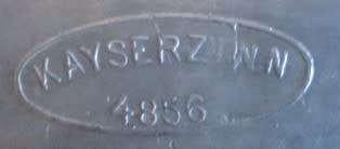 Kayserzenn Tray No 4856