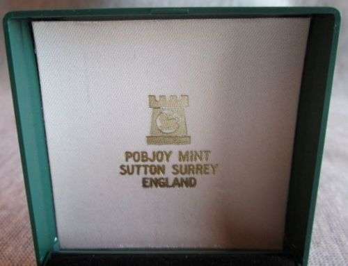 80th Anniversary of Majesty 1900-1980 One Crown Commemorative Cupro Nickel Diamond Polish