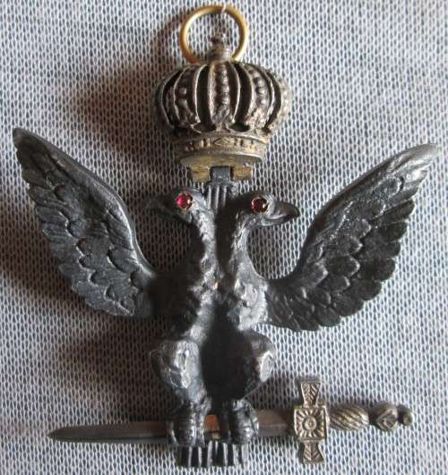Masonic Two Headed Eagle (Metal)
