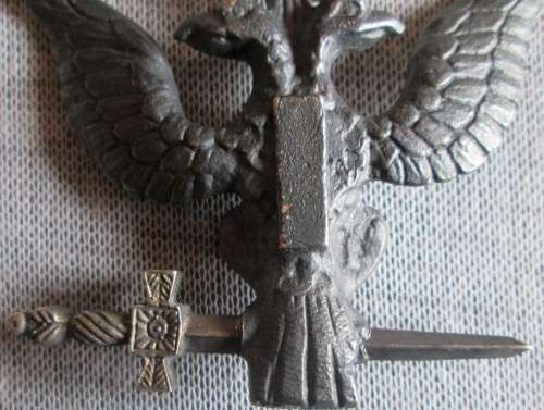 Masonic Two Headed Eagle (Metal)