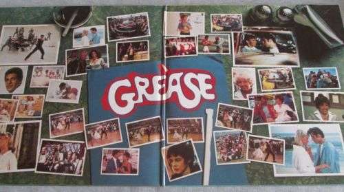 JOHN TRAVOLTA AND OLIVIA NEWTON-JON - GREASE 1978 2LP RECORD SET (2B 2658 125) VYNIL LP RECORD