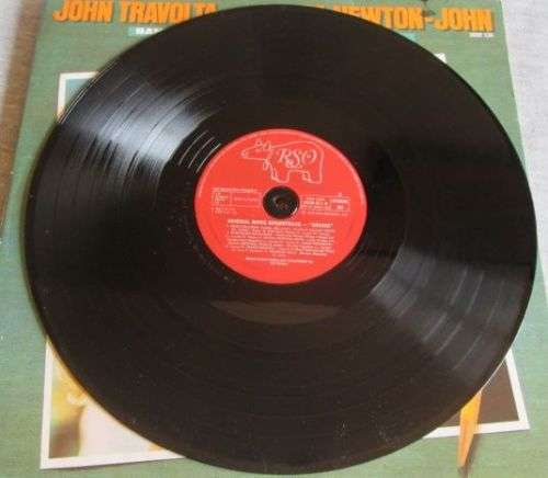 JOHN TRAVOLTA AND OLIVIA NEWTON-JON - GREASE 1978 2LP RECORD SET (2B 2658 125) VYNIL LP RECORD
