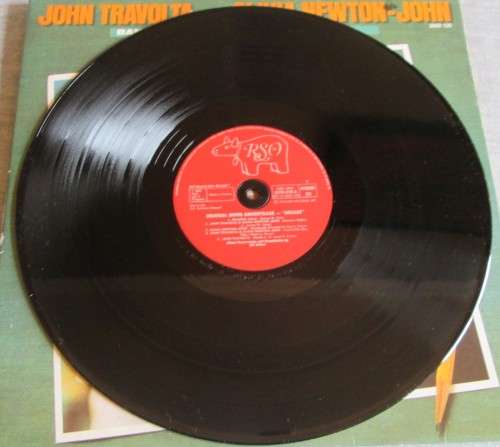 JOHN TRAVOLTA AND OLIVIA NEWTON-JON - GREASE 1978 2LP RECORD SET (2B 2658 125) VYNIL LP RECORD