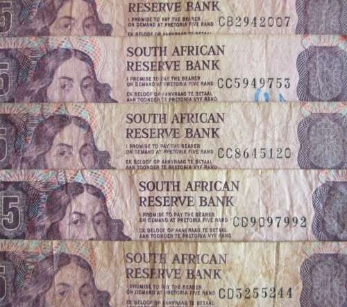 Five Rand (CL Stals) x 15