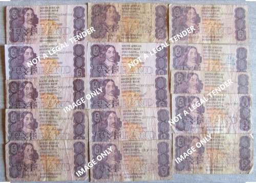 Five Rand (CL Stals) x 15