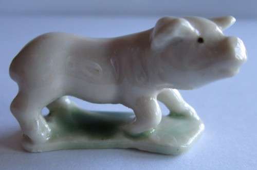 WADE PIG FIRST WHIMSIE SET TEN FARM ANIMALS 1959-1961 (SEE DESCDRIPTION)