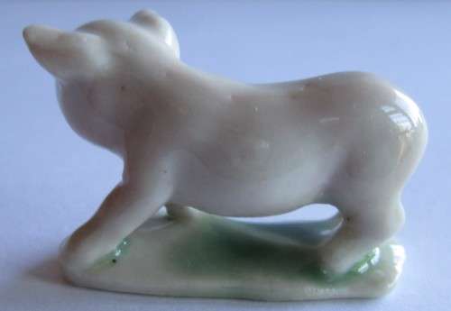 WADE PIG FIRST WHIMSIE SET TEN FARM ANIMALS 1959-1961 (SEE DESCDRIPTION)