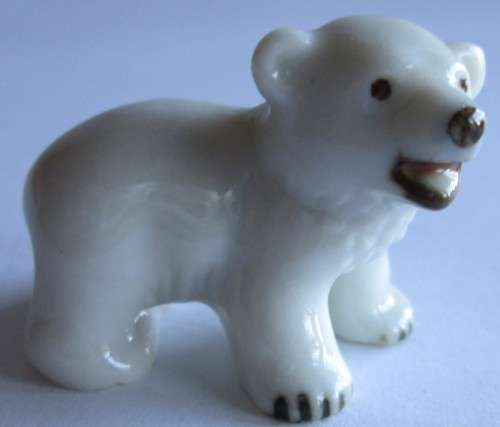 WADE POLAR BEAR CUB FIRST WHIMSIES SET SIX POLAR ANIMALS 1956-1959 (SEE DESCRIPTION)