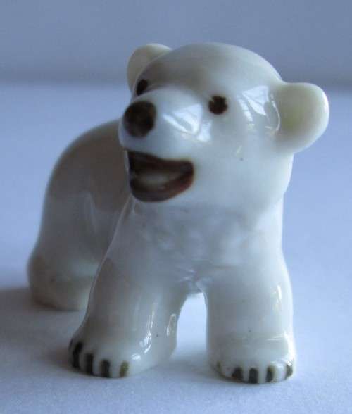 WADE POLAR BEAR CUB FIRST WHIMSIES SET SIX POLAR ANIMALS 1956-1959 (SEE DESCRIPTION)