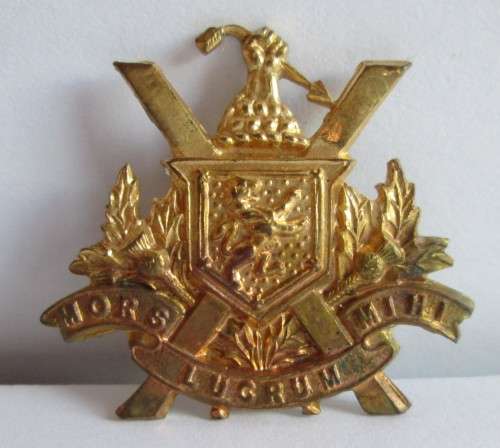 4th SA INFANTRY COLLAR BADGE