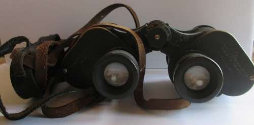 ROSS STEPLAWE 8x BINOCULARS STEREO PRISM 8 - 8 1/2 No 197467 IN CASE