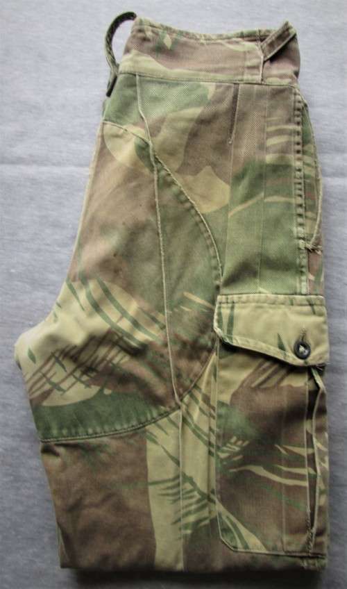 RHODESIAN ARMY COMBAT CAMO TROUSERS/PANTS (SEE DESCRIPTION)