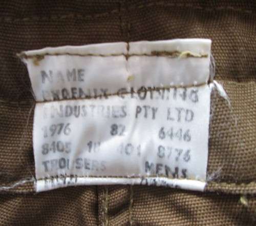 SADF NUTRIA TROUSER/PANTS BROWNS (SEE DESCRIPTION)