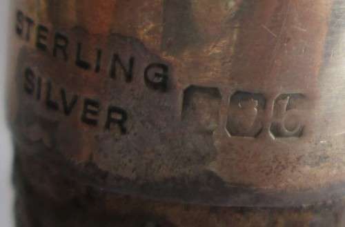 VINTAGE PETERSON's 8S STERLING SILVER PIPE 1986 DELUXE - DUBLIN IRELAND