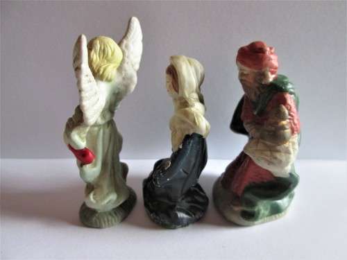 NATIVITY SCENE RELIGIOUS CHRISTMAS DECORATIONS (SET)