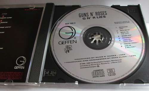 GUNS N` ROSES - LIES CD 1988 / 924 198-2 (UNTESTED)