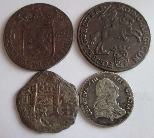 VAN RIEBEECK REPLIKA TOKENS x4 LOT