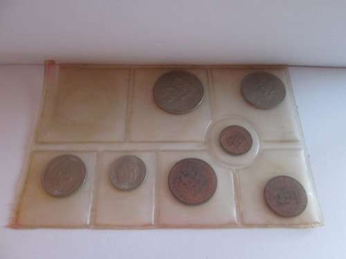 1973 SOUTH AFRICA COIN SERIES (NO R1.00 NOT A FULL SET)