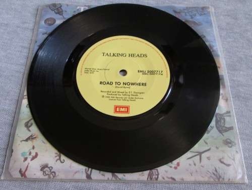 TALKING HEADS - ROAD TO NOWHERE 1985 (EMIJ 2007717) 45 RPM