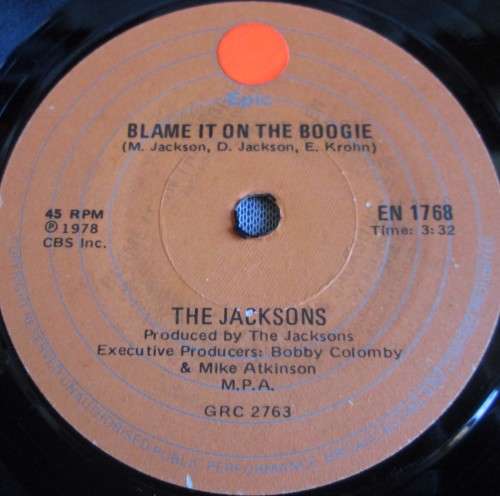 THE JACKSONS - DO WHAT YOU WANNA 1978 (EW 1768) 45 RPM