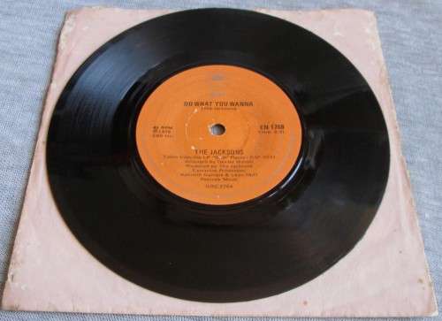 THE JACKSONS - DO WHAT YOU WANNA 1978 (EW 1768) 45 RPM
