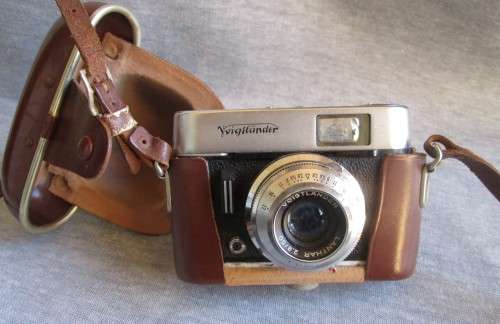VINTAGE VOIGTLANDER VITO C CAMERA LANTHOR 2.8 - 50 mm LENS WESTERN GERMANY