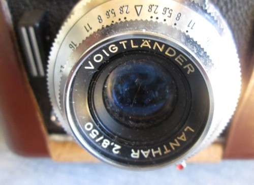 VINTAGE VOIGTLANDER VITO C CAMERA LANTHOR 2.8 - 50 mm LENS WESTERN GERMANY