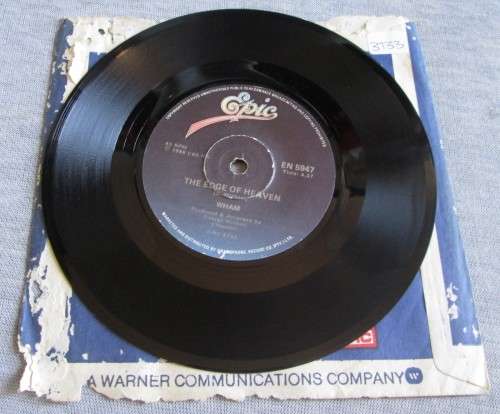 WHAM - THE EDGE OF HEAVEN 1986 (EN 5947) 45 RPM RECORD