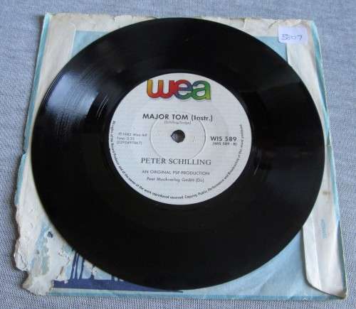 PETER SCHILLING - MAJOR TOM 1983 (WIS 589) 45 RPM RECORD
